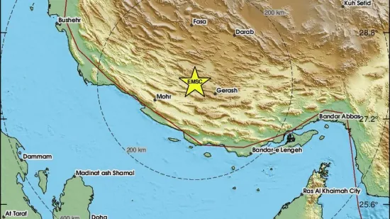 Jak potres zatresao Iran