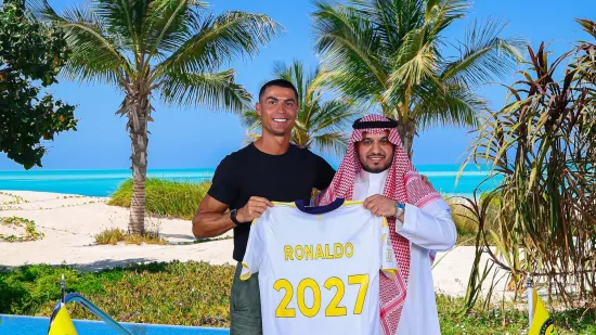 Bježi li Ronaldo zbog rata? Privatni avion poletio iz Rijada nakon eskalacije sukoba...