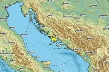 Potresi noćas ljuljali jug Hrvatske i uznemirili Dalmatince: 'Svi ćemo izginit'