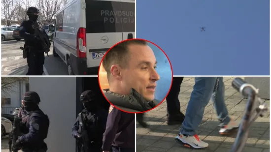 Grad pod opsadom zbog Srđana Mlađana! Pogledajte ove mjere: Specijalci, duge cijevi, dron...