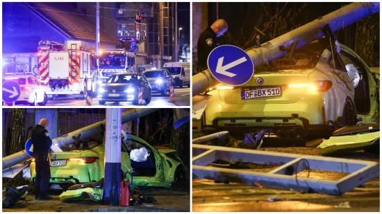 Stravični prizori iz Dubrave: BMW-om sru&scaron;io semafor, suvozačica ostala priklje&scaron;tena