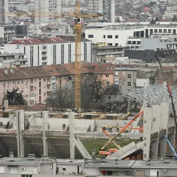 Gradi se punom parom: Prvoj tribini na Kranjčevićevoj 'nedostaju samo stolice'