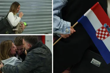 Pogledajte trenutak kad su Hrvati stigli kući, među njima i 11 beba. Pljeskali posadi koja ih je izvukla iz ratne zone
