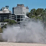 Verstappen izletio sa staze, izgledalo je kao da se bolid zapalio: Helikopter sve nadzirao