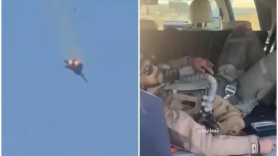 Cure snimke obaranja američkih aviona, jedna stvar bila je presudna za spas pilota