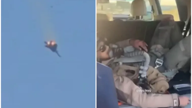 Cure snimke obaranja američkih aviona, jedna stvar bila je presudna za spas pilota