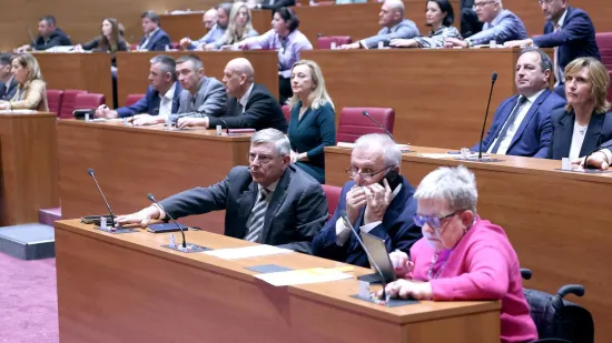 Sabor na rubu eskalacije, pogledajte snimku žestoke svađe: 'Pozovite osiguranje!'