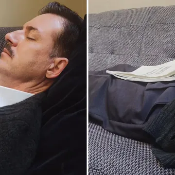 Tko kaže da mu je lako? Matija Kačan zaspao usred učenja teksta na setu 'Divljih pčela'