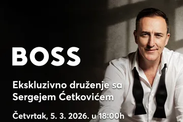 ***BOSS STORE ARENA CENTAR ZAGREB***
Ekskluzivni meet &amp; greet sa Sergejem Ćetkovićem