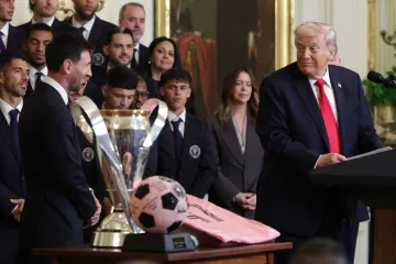 Donald Trump i Lionel Messi zajedno u Bijeloj kući: Američki predsjednik pružio pravu predstavu