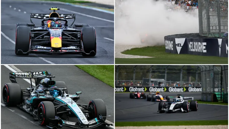 Kvalifikacije za Veliku nagradu Australije: Russellu pole position, Antonelli drugi, a Verstappen je izletio