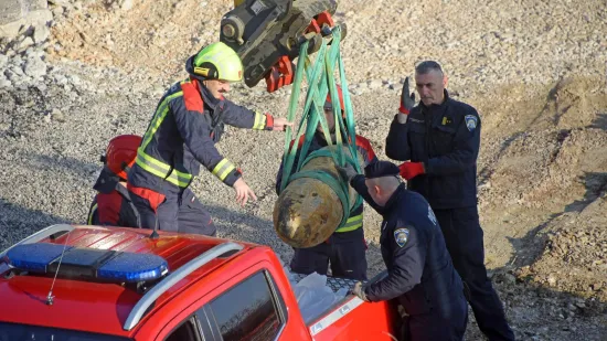 Uni&scaron;tena bomba iz Drugog svjetskog rata u Pazinu: Policija objavila detalje