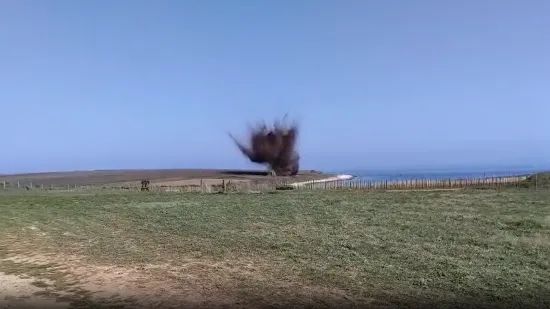 Pogledajte kako je uni&scaron;tena bomba te&scaron;ka 250 kilograma u Istri: Policija objavila detalje