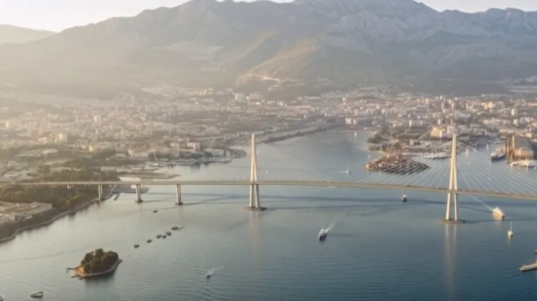 Izabrano idejno rje&scaron;enje za most preko Ka&scaron;telanskog zaljeva