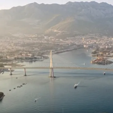 Izabrano idejno rje&scaron;enje za most preko Ka&scaron;telanskog zaljeva