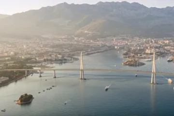 Izabrano idejno rje&scaron;enje za most preko Ka&scaron;telanskog zaljeva