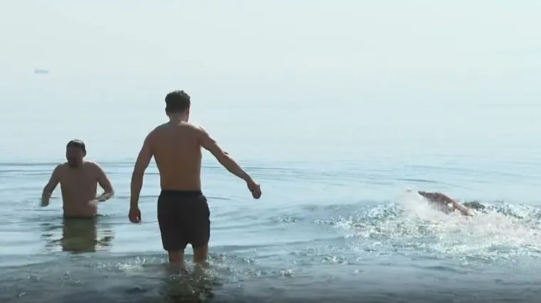 Temperature mora iznad prosjeka, prvi kupači oku&scaron;ali sreću: 'Htio sam jo&scaron; u pro&scaron;lom mjesecu'