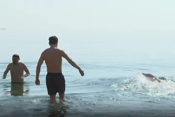 Temperature mora iznad prosjeka, prvi kupači oku&scaron;ali sreću: 'Htio sam jo&scaron; u pro&scaron;lom mjesecu'