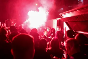 Simpatizeri Dinama dočekali igrače nakon velike pobjede na Poljudu