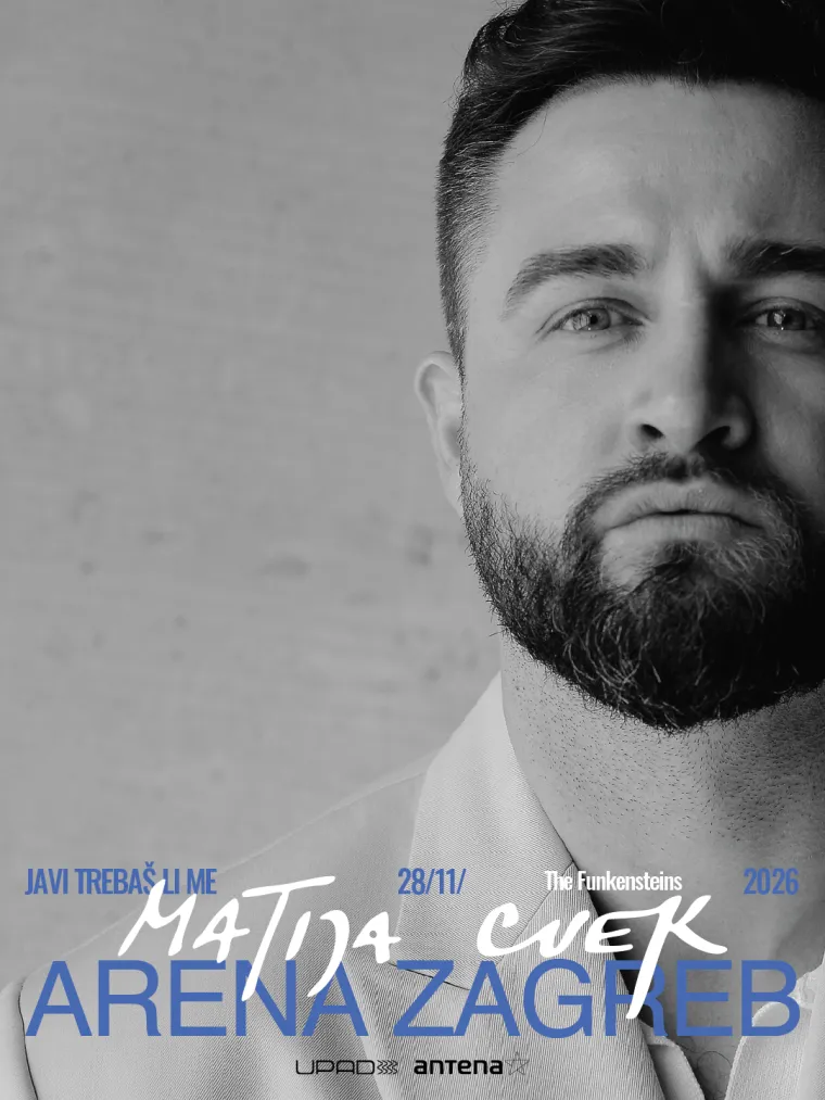 Matija Cvek stiže u Arenu Zagreb: Najveći koncert dosad