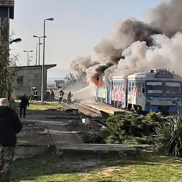 Otkriven uzrok požara vlaka u Slavoniji: Unutra&scaron;njost u potpunosti izgorjela