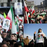 Iranci sa zastavama i portretima iza&scaron;li podržati novog vrhovnog vođu: Pogledajte prizore iz glavnog grada