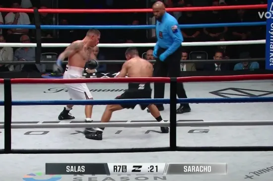 Kraj sedme runde Salasa i Saracha donio je epsku razmjenu udaraca