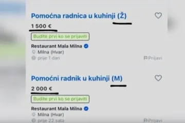 Jučer je bio Dan žena, danas vi&scaron;e nije: U oglasu za posao ona će biti plaćena 500 eura manje nego on