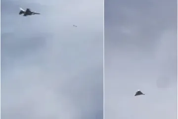 Šok snimka iz Dubaija: Kupači svjedočili nestvarnom prizoru, 'lovac' pogodio dron