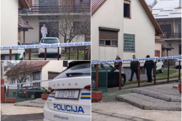 Policija na mjestu dvostrukog ubojstva u Gospiću, objavljene prve fotografije