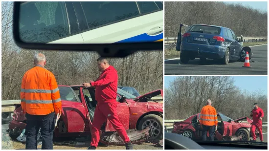 Stravični prizori na A1! Demolirani auti, rasuta prtljaga: 'Žena je stajala pored i plakala'