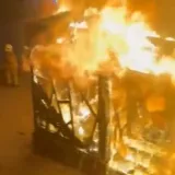 Požar progutao popularni klub u Virovitici: Objavili snimke buktinje