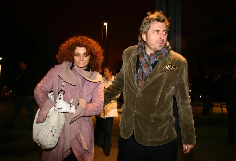 Vlado &Scaron;ola snimljen u rijetkom izlasku sa suprugom Nata&scaron;om