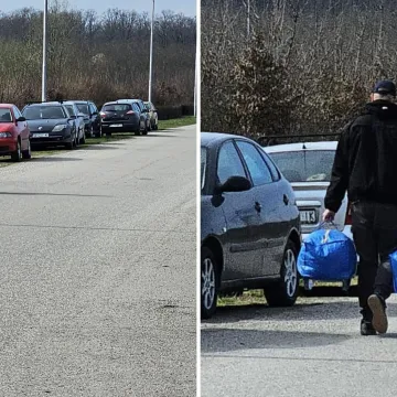 Pogledajte tko je odslužio kaznu! Kamere snimile trenutak kad je iza&scaron;ao, nosio je dvije vrećice