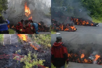 Lava presjekla glavnu cestu! Dramatične scene jednog od najaktivnijih vulkana na svijetu