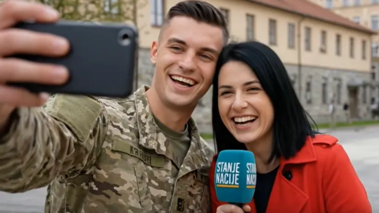 Javila se reporterka iz vojarne u Požegi: Ovo je Mia Lorena Rado&scaron; Kri&scaron;tofić Rogić Topić