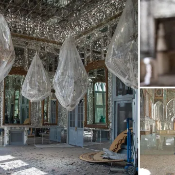 Pod udarom i svjetska ba&scaron;tina: Pogledajte prizore iz iranskog 'Versaillesa', posvuda kr&scaron; i lom