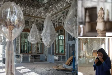 Pod udarom i svjetska ba&scaron;tina: Pogledajte prizore iz iranskog 'Versaillesa', posvuda kr&scaron; i lom