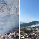 Planuo požar iznad Makarske, vatrogasni zapovjednik: 'Sve snage su na terenu'