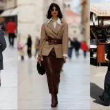 Dama s dugim bobom u bež sakou i kožnoj suknji ukrala sve poglede na zadarskoj &scaron;pici