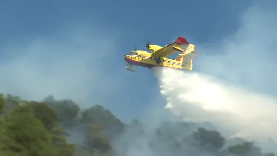 Drama kod Zadra: Kanader gasio prvi ovogodi&scaron;nji požar, pogledajte snimke