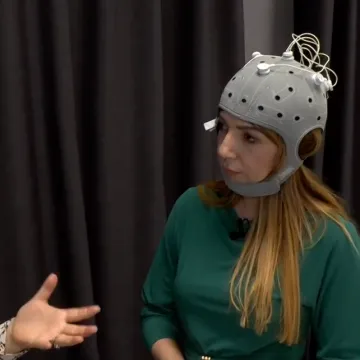Stručnjaci priključili reporterku Ivanu Ivandu na mjerne instrumente: Kako funkcionira mozak?