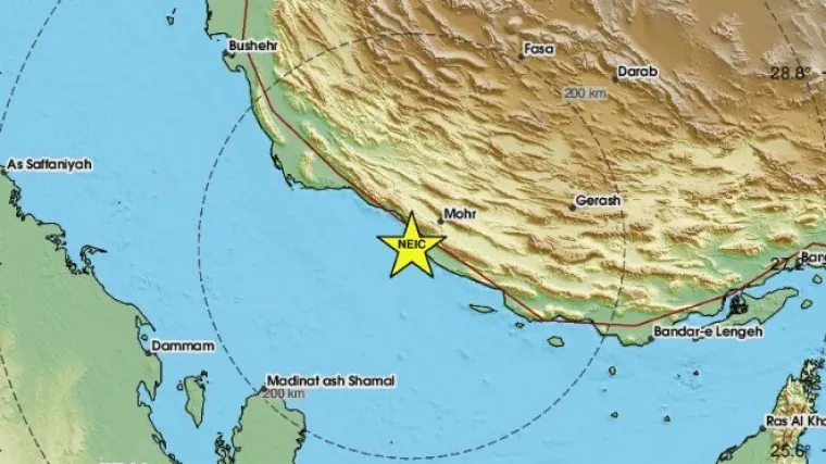 Jak potres pogodio Hormu&scaron;ki tjesnac!