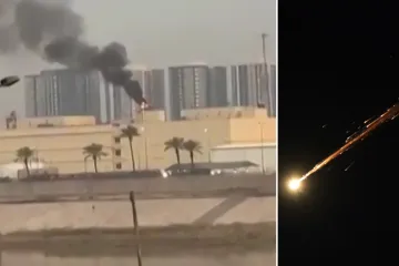 Eksplozije i vatra kod američkog veleposlanstva: Pogledajte &scaron;to je sve letjelo nebom