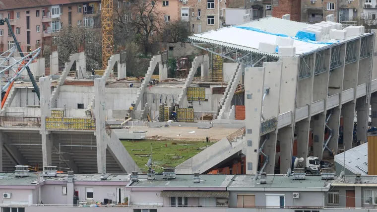 Niče krov na stadionu u Kranjčevićevoj! Ovako nastaje najmoderniji stadion u Hrvatskoj