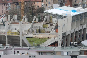 Niče krov na stadionu u Kranjčevićevoj! Ovako nastaje najmoderniji stadion u Hrvatskoj