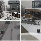 Mislili ste da je zimi kraj? Snijeg prekrio dijelove Hrvatske, a vjetar zatvorio autoceste