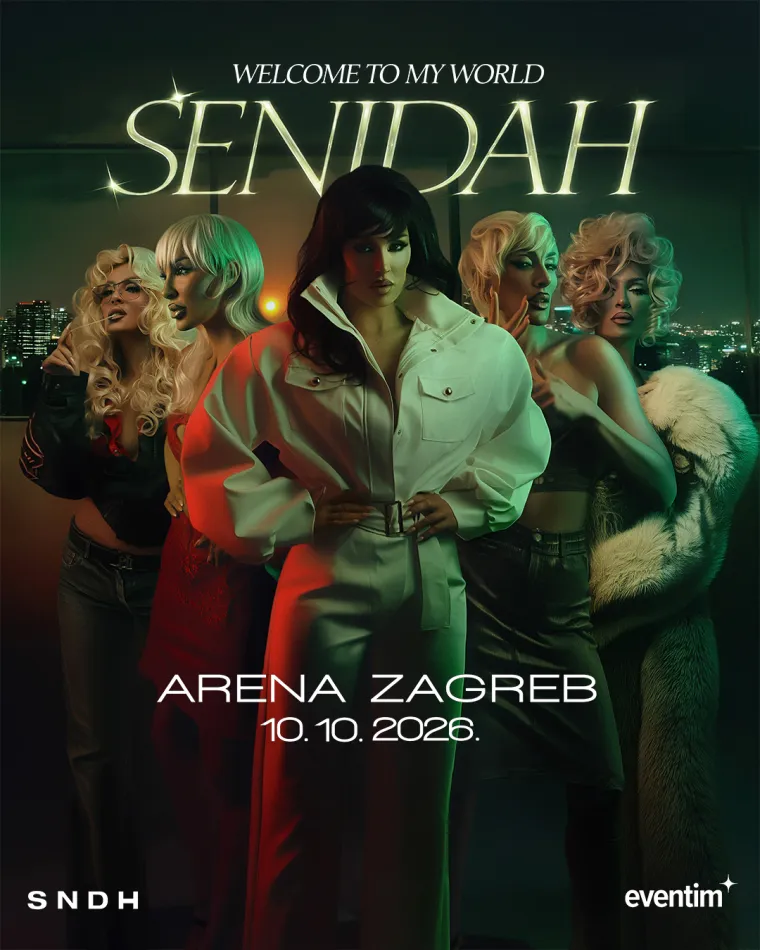 SENIDAH predstavlja 'WELCOME TO MY WORLD' i najavljuje spektakl u Areni Zagreb