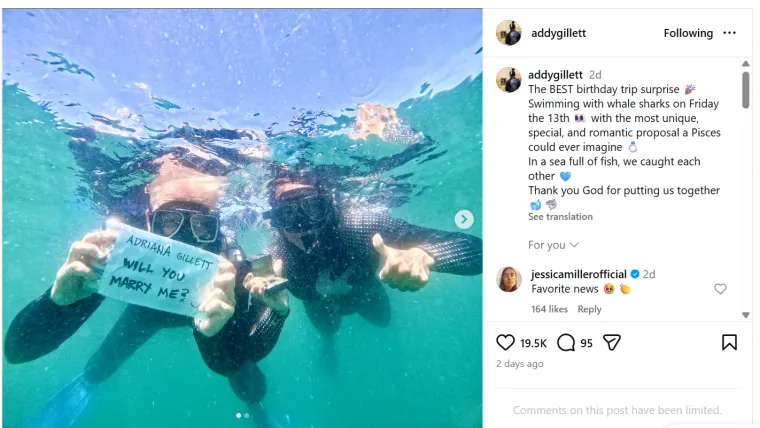 Podvodna prosidba iz snova: Frontmen Metallice zaprosio djevojku među kitopsinama