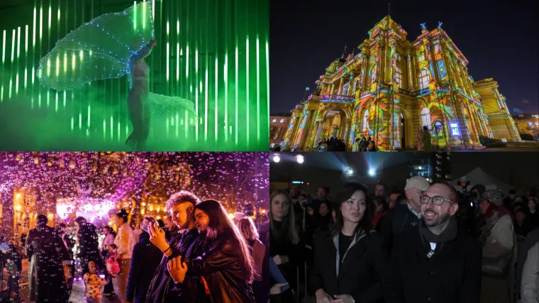 Spektakularni prizori u Zagrebu: Pogledajte kako je bilo večeras